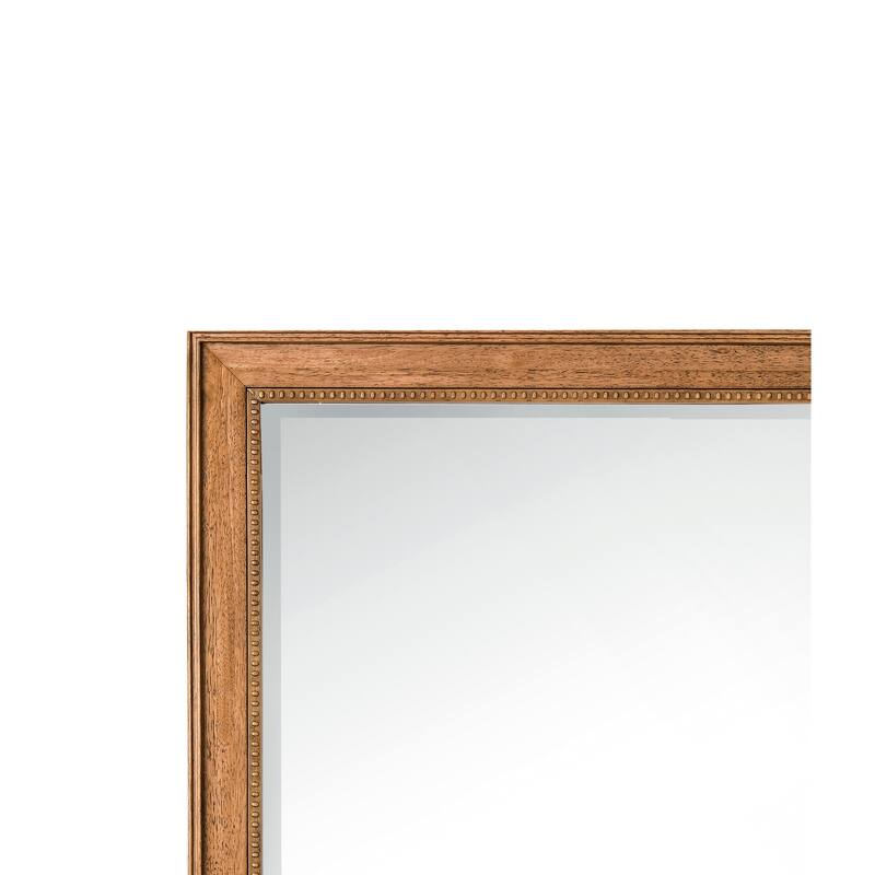 James Martin Vanities Bristol 44" Rectangular Mirror, Saddle Brown