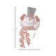 preview thumbnail 4 of 2, 14" Felt Snowman With Hat Tree Topper