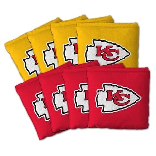 Kansas City Chiefs NFL Dual Sided Pro Stop & Slide Cornhole Bags