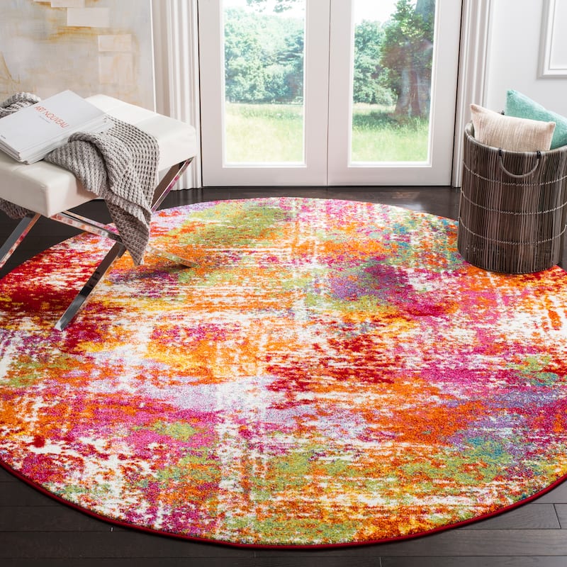 SAFAVIEH Watercolor Tillie Modern Abstract Rug