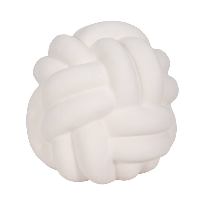 Sagebrook Home Modern Stoneware Ceramic Orb Decorative Accent Sculpture for Contemporary Spaces