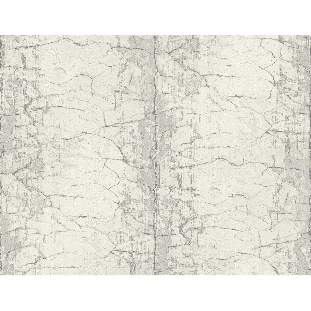 Seabrook Designs Faux Metal Paneling Unpasted Wallpaper