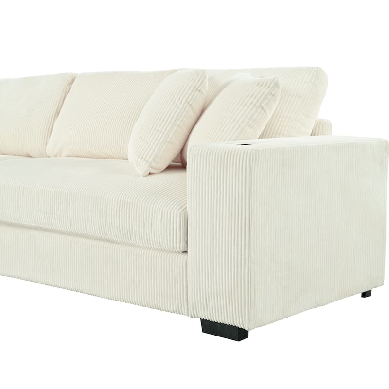 Christopher Knight Home - Trillium Fabric Sectional Sofa