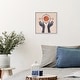 preview thumbnail 45 of 62, Alchemy, Boho Sun and Moons Modern Blue Canvas Wall Art Print for Bedroom