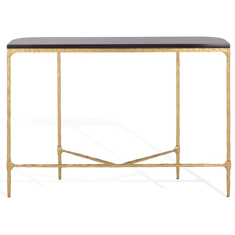 SAFAVIEH Couture Janowsky Metal & Marble Console Table - 42"W x 12"D x 30"H