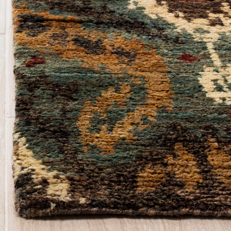 SAFAVIEH Hand-knotted Tangier Annewil Modern Wool Rug