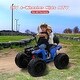 preview thumbnail 35 of 39, 24V Ride on Car 4WD Quad Electric Vehicle Blue