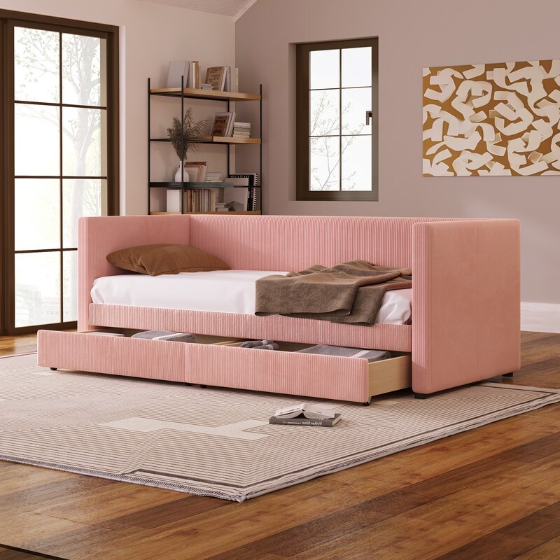 Pink Transitional Daybeds Bed Bath Beyond