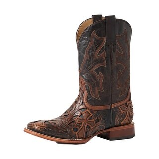 stetson tooled boots