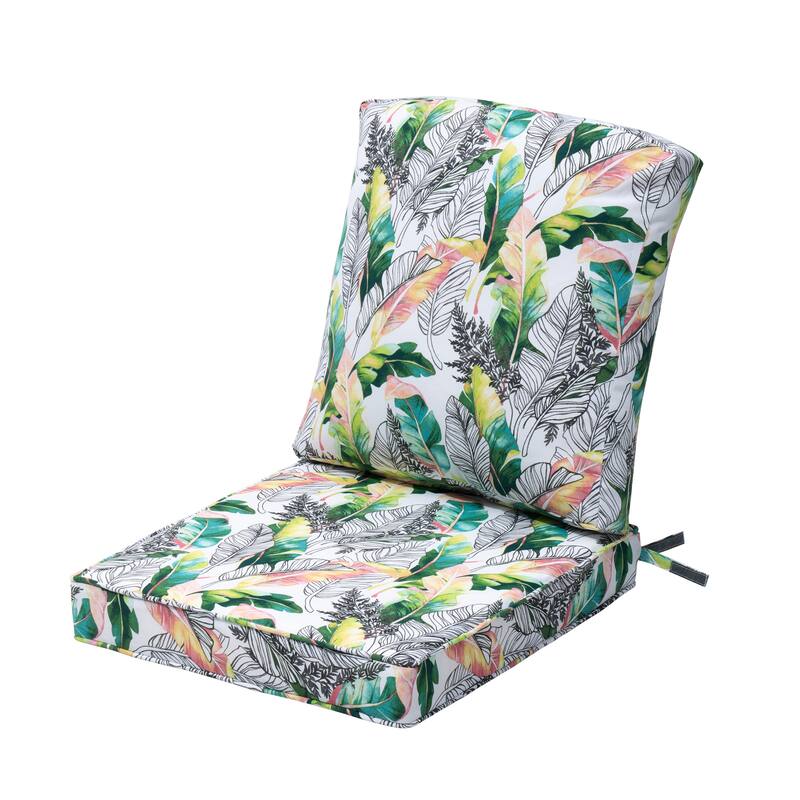 Pellebant 22 x 21 in Deep Seat Chair Outdoor Cushion Set