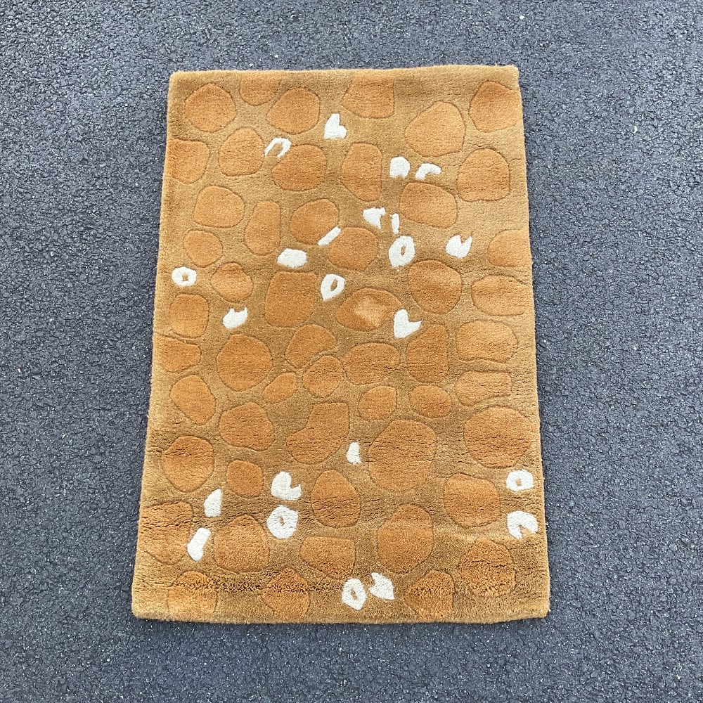 HERAT ORIENTAL Handmade Abstract Cheetah Tibetan Wool Rug