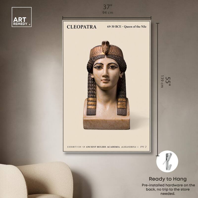 Queen of Egypt Canvas by Art Remedy