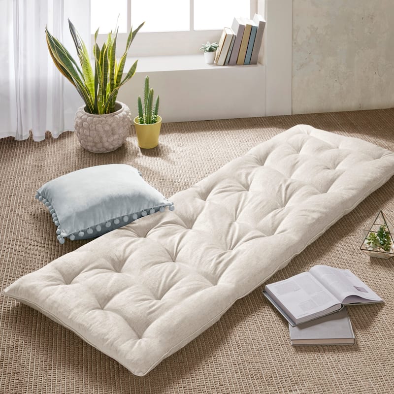 Intelligent Designs Arwen Poly Chenille Lounge Floor Pillow