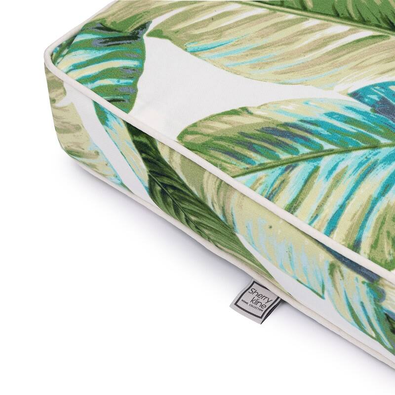 Sherry Kline Tropical Leaves Indoor/Outdoor Cushions & Pillows