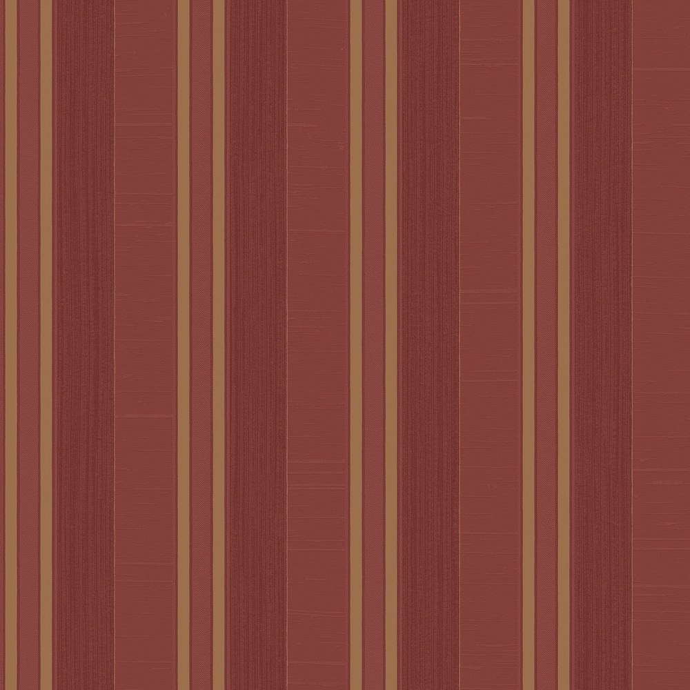 Galerie Wallcoverings Palazzo 2 Collection Silky Stripe Vinyl on Non-woven Matte Wallpaper Roll