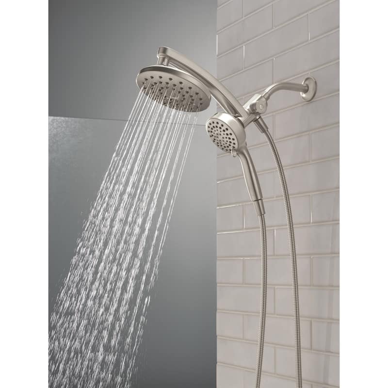 Delta 75649 PivotPro 1.75 GPM 3-in-1 Shower Head and 6 Setting Hand