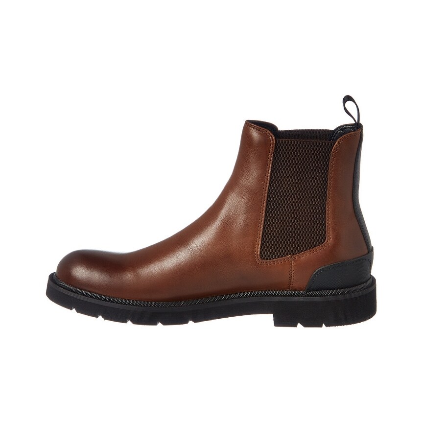 Frye men's terra leather chelsea boots clearance