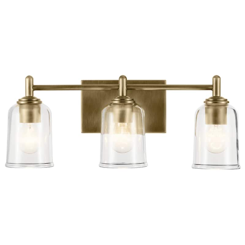 Kichler Lighting Shailene Bathroom Vanity Light with Clear Glass