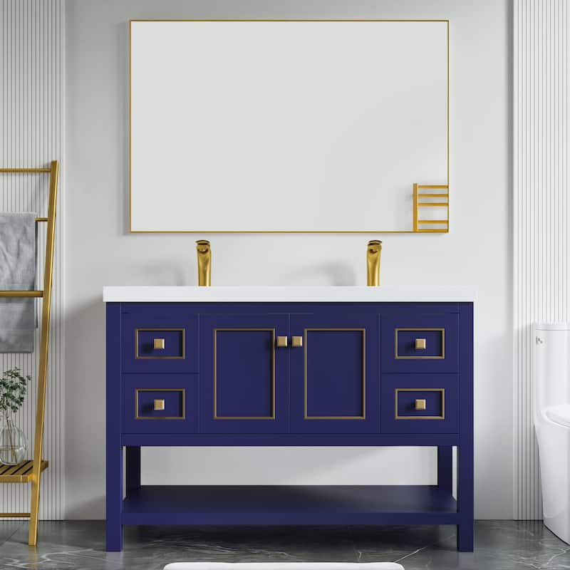 Davis 48" Double Bathroom Vanity Set