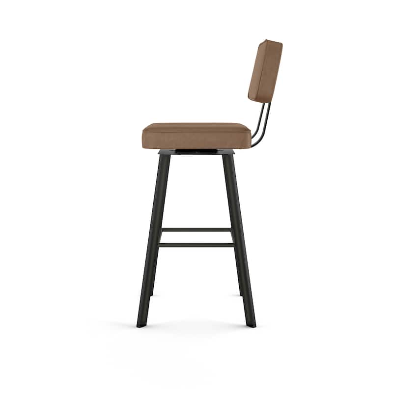 Amisco Clarkson Swivel Counter Stool