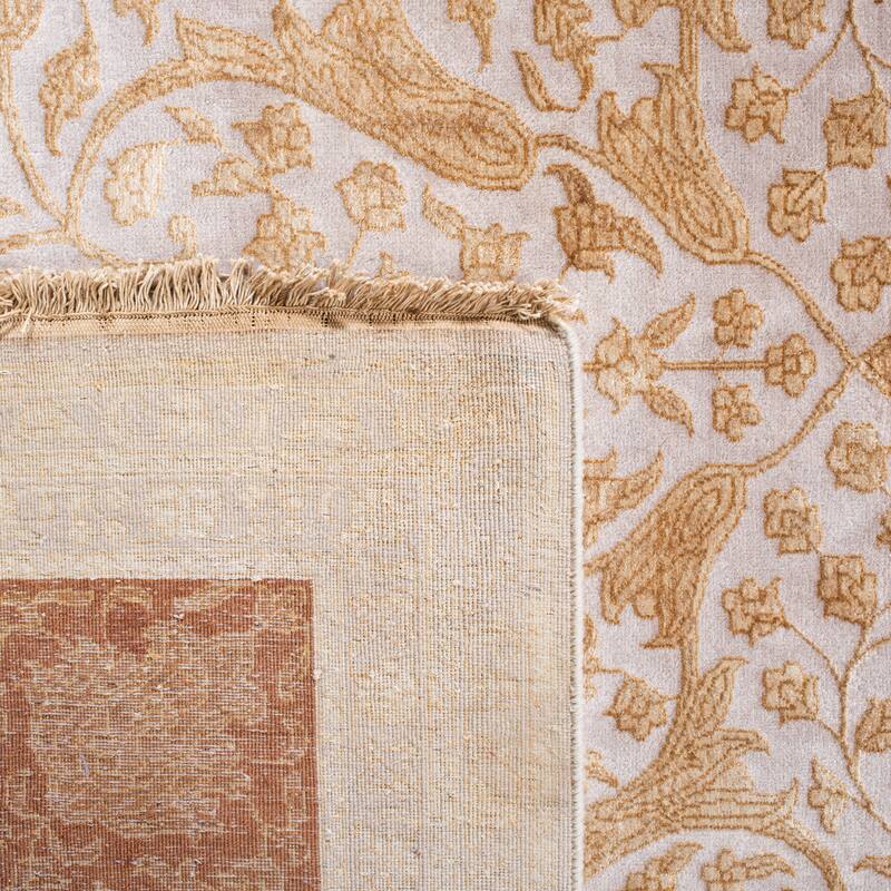 SAFAVIEH Couture Hand-knotted Josy of India Iyanna Traditional Border