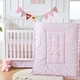 preview thumbnail 1 of 3, Sweet Home Collection Floral 4-Piece Nursery Baby Crib Bedding Set