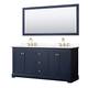 Option Dark Blue, Gold Trim, Giotto Quartz Top
