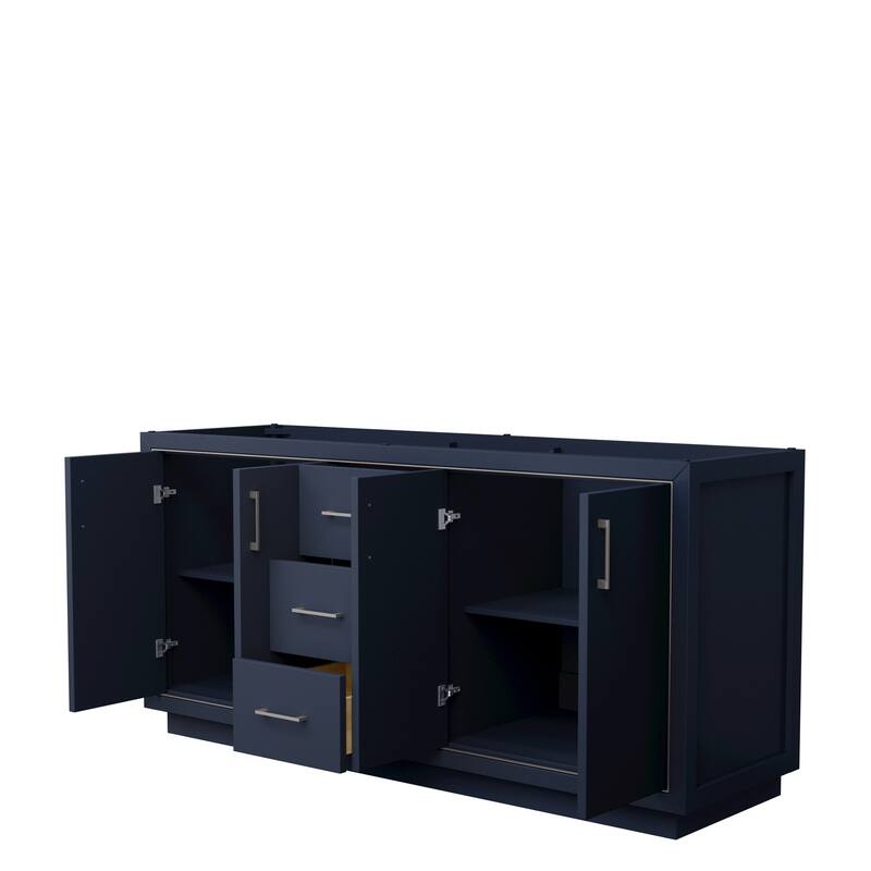 Icon Double Bathroom Vanity Cabinet, No Mirror