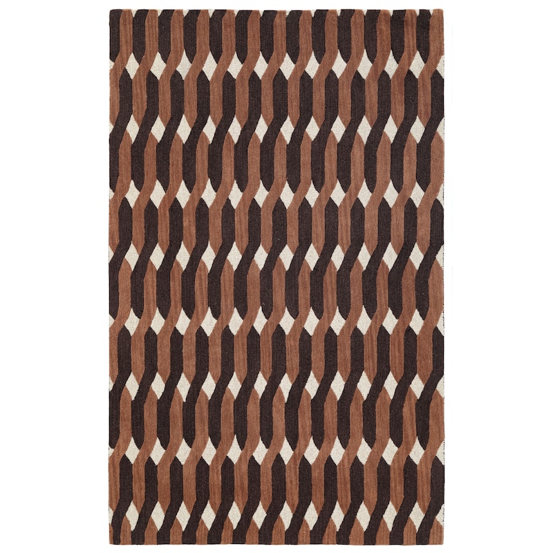 Terra by Obeetee Retro Allure Rug - Straw Stripe - 3' x 5'