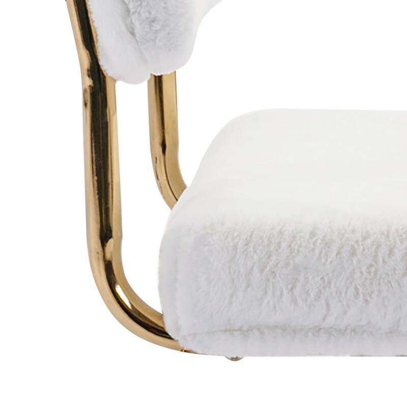 Contemporary Stylish Set of 2 Upholstered Dining Chairs with Non-Slip Foot Pads