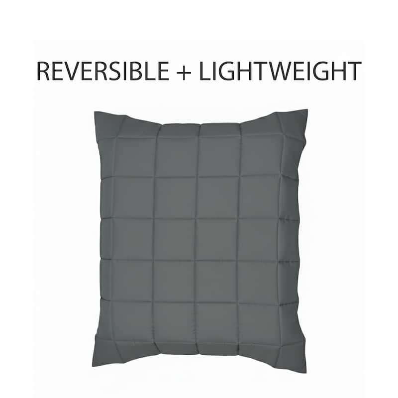 Grey All-season Down Alternative Comforter