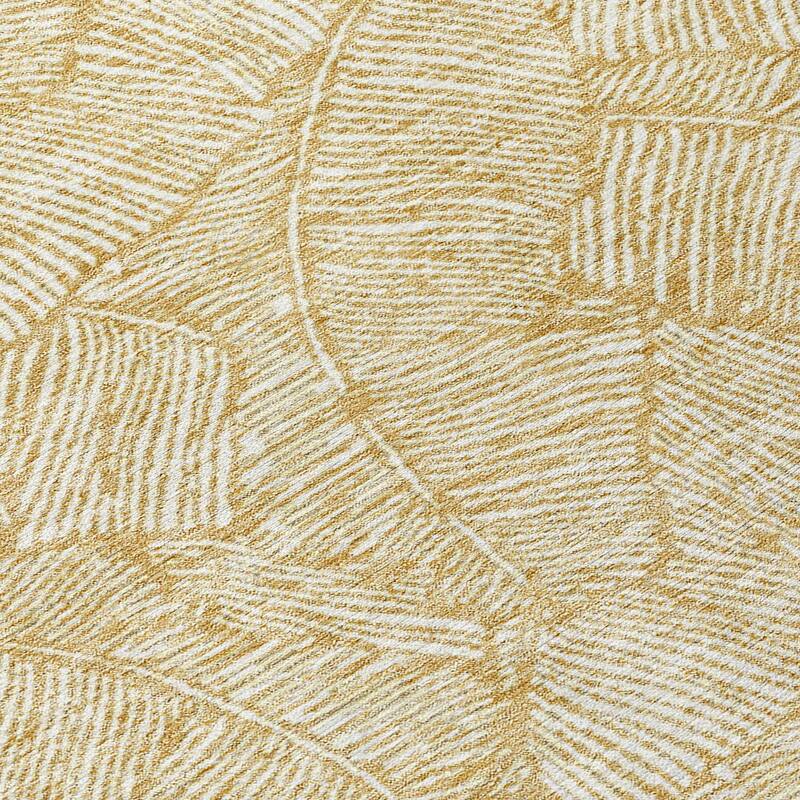 Machine Washable Indoor/ Outdoor Chantille Tropical Palm Rug