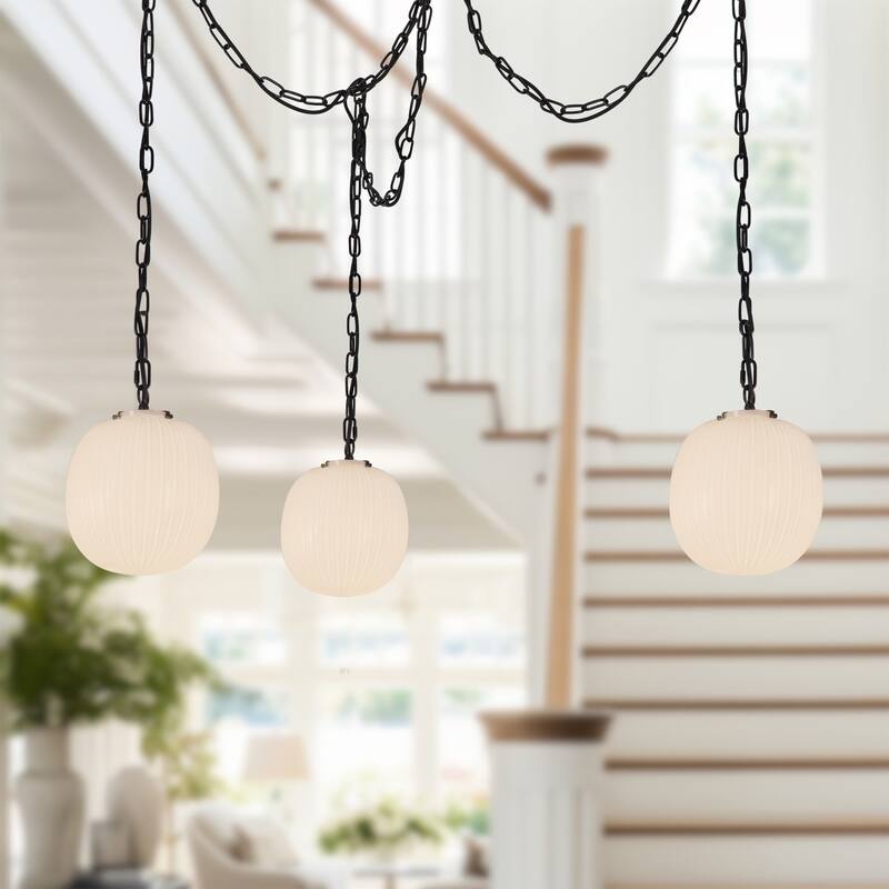 Alora Lighting MP579712 Cherise 3 Light 12" Wide Multi Light Pendant
