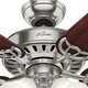 preview thumbnail 5 of 25, Hunter Fan Studio Series 52" Ceiling Fan with 4-Light LED Light Kit, Pull Chain - Timeless, Traditional
