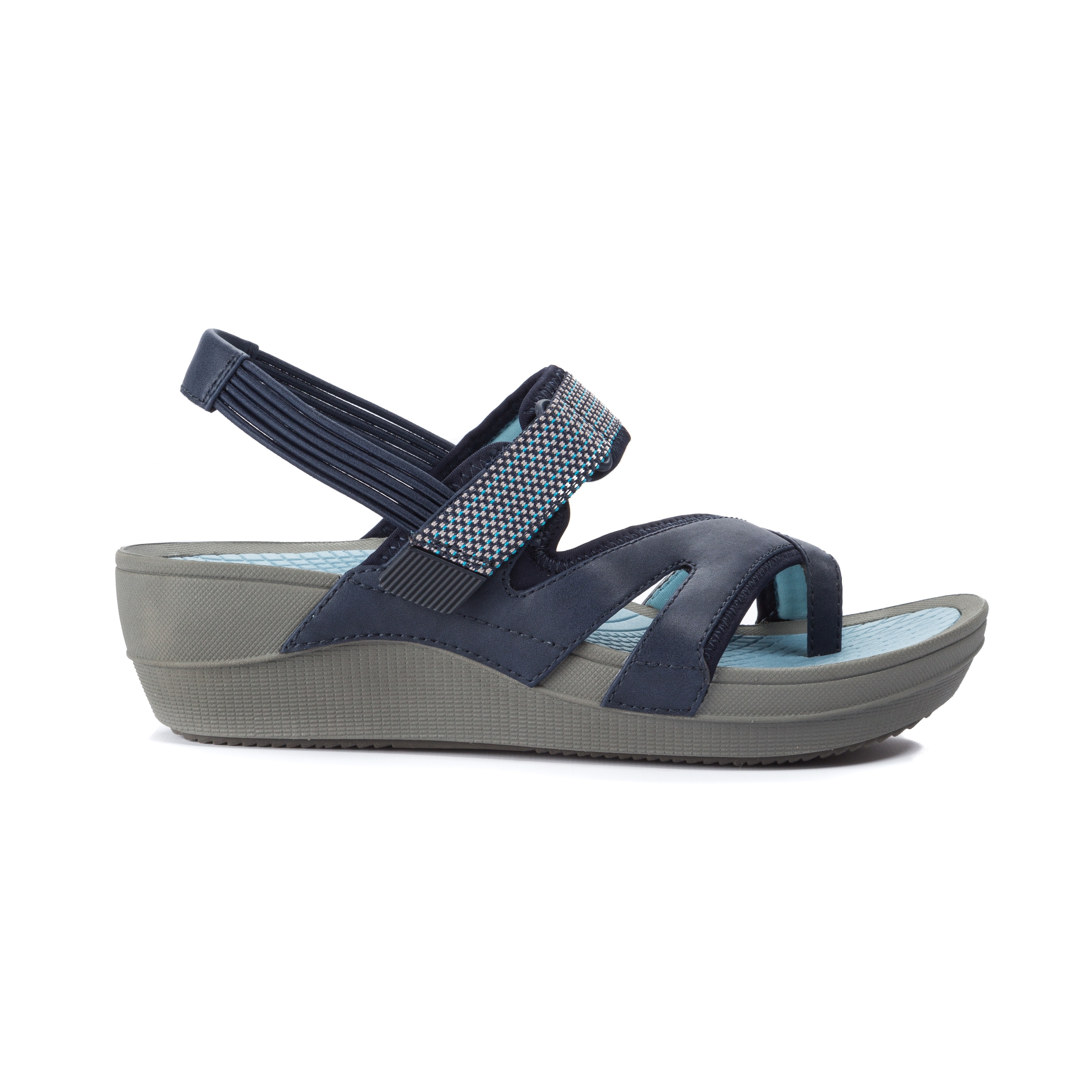 baretraps navy sandals