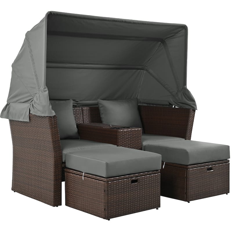 2-Seater Outdoor Patio Daybed