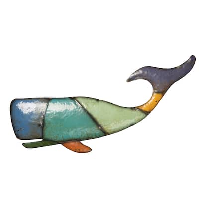 Multi Color Whale - Green