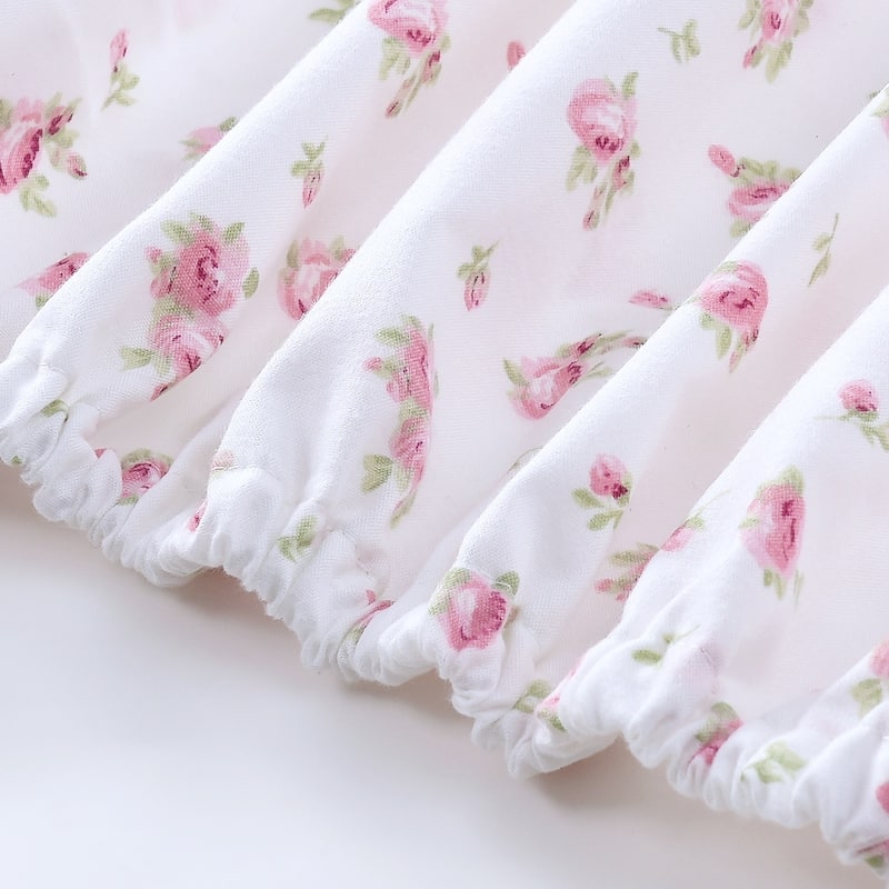 Modern Threads Sweet Rose Printed 4-piece Bed Sheet Set