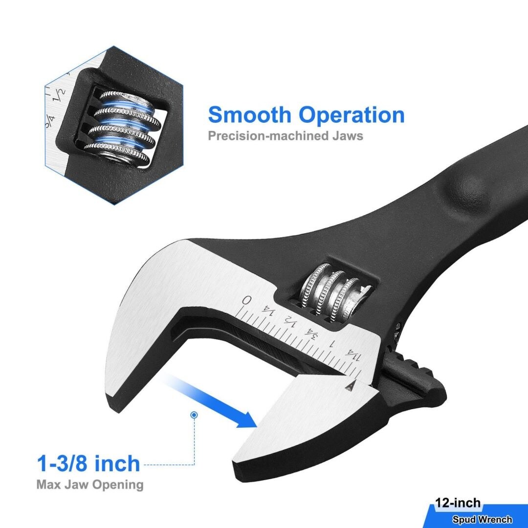 Crescent wrench hotsell with spike
