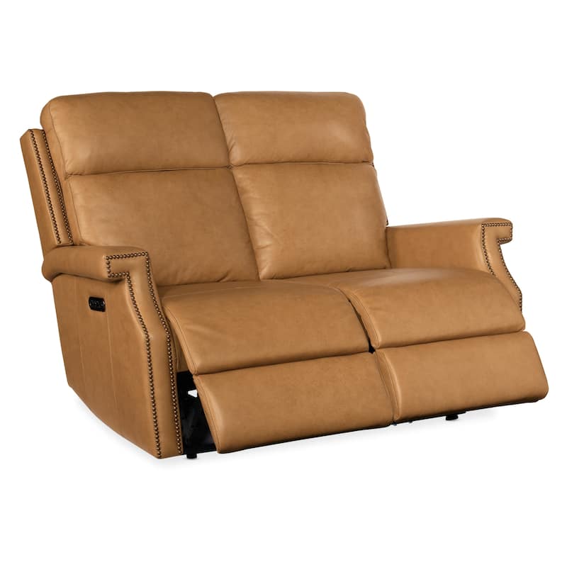 Hooker Furniture SS106-PHZ2 58" Wide Leather Sofa