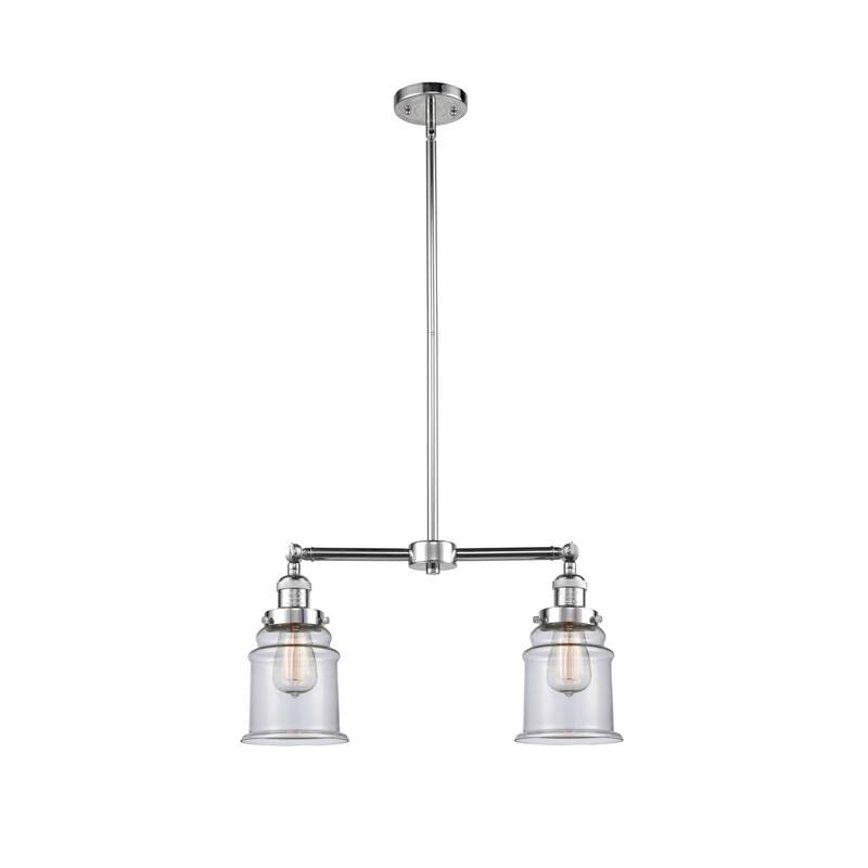 Innovations Lighting Canton 2 Light 21" Wide Linear Chandelier