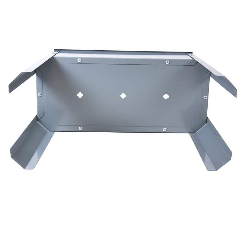 Steel Elevated Garden Bed Metal Elevated Outdoor Flowerpot Box (2-Pack)