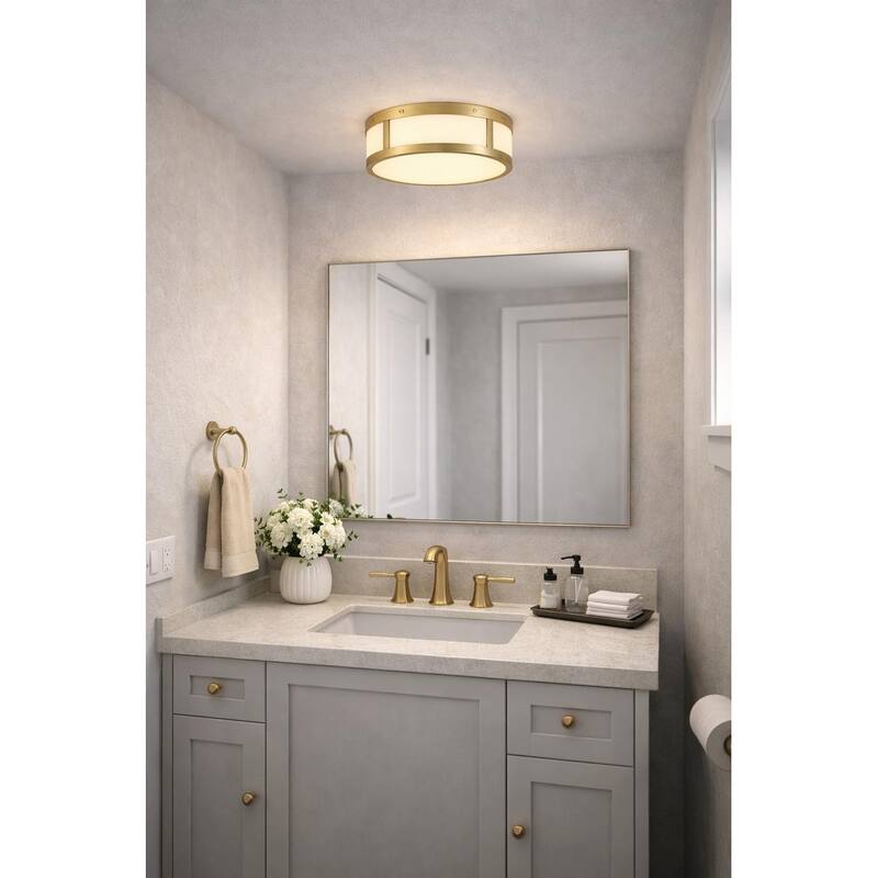 10-inches Intgrated LED Flush Mount Light