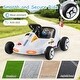 preview thumbnail 9 of 22, Remote Control Kids Go Kart with Music and LED Lights - 33" x 27.5" x 18"