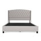 preview thumbnail 5 of 44, Costello Upholstered Tufted Fabric Queen Bed Set by Christopher Knight Home