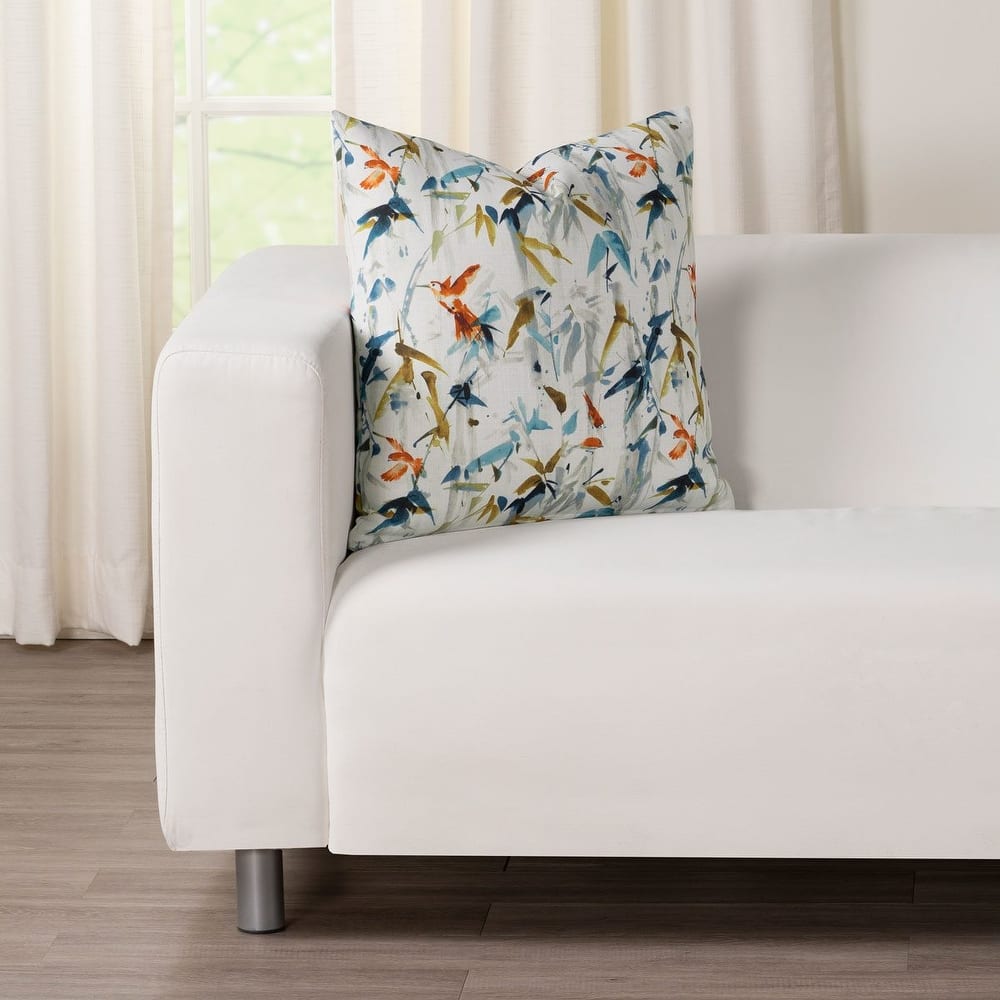 Siscovers Hummingbird Painted Print Throw Pillow