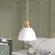 Option Matte White/Brass
