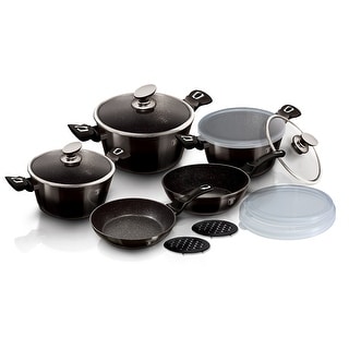 Omega Ceramic Nonstick 11-Piece Cookware Set