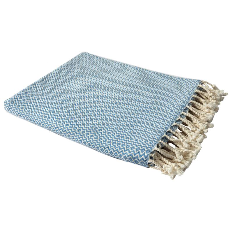 Sevita Diamond Premium Turkish Cotton Standard Size Throw Blanket