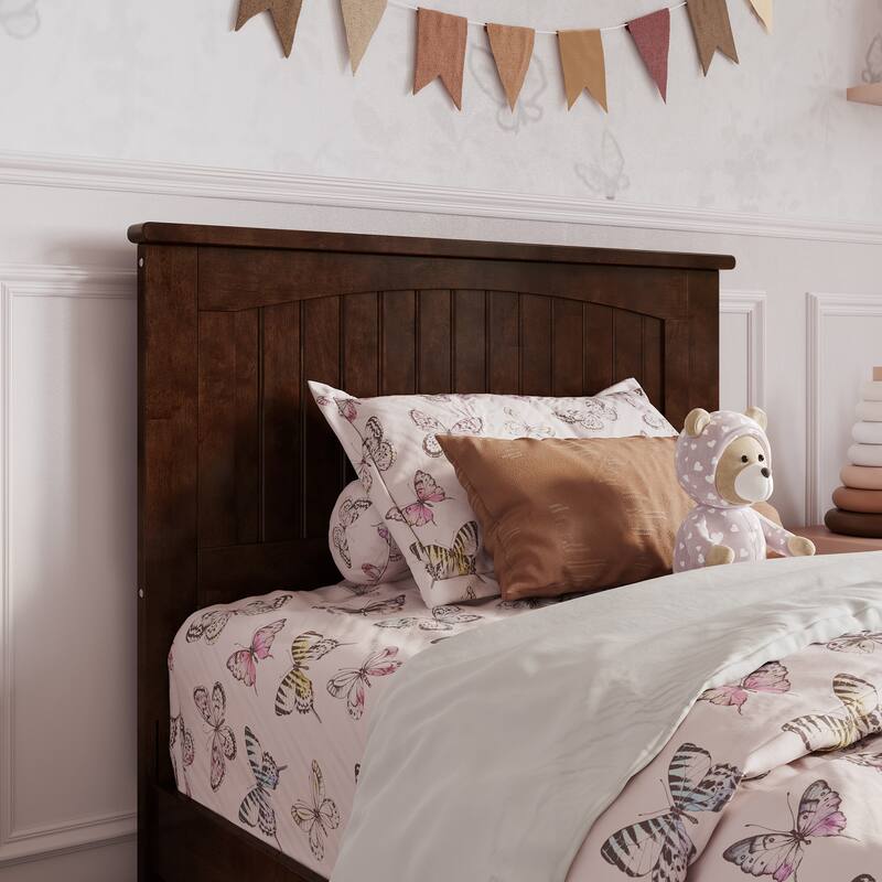 Malta Platform Bed with Panel Footboard and Storage Drawers